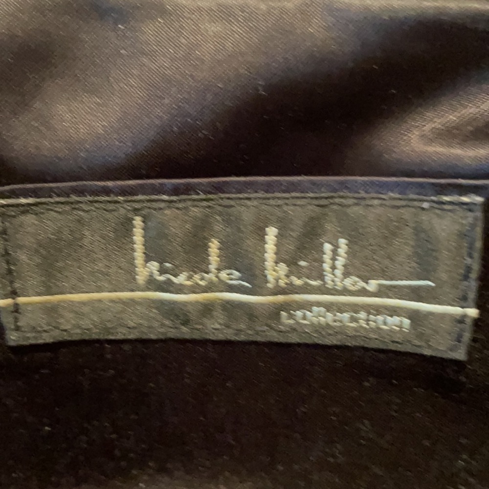 Nicole Miller evening bag.